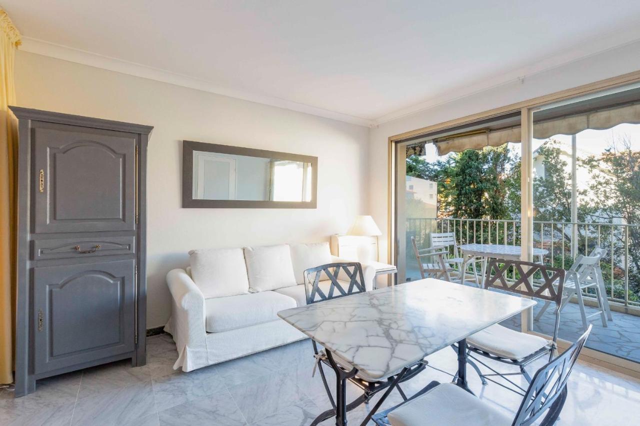 Chez J-P - 100M Beach 2-4Pers Terrace Sea View Pool Garage Antibes Exterior photo