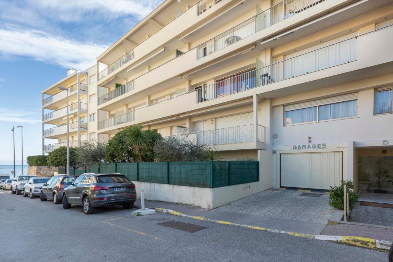 Chez J-P - 100M Beach 2-4Pers Terrace Sea View Pool Garage Antibes Exterior photo
