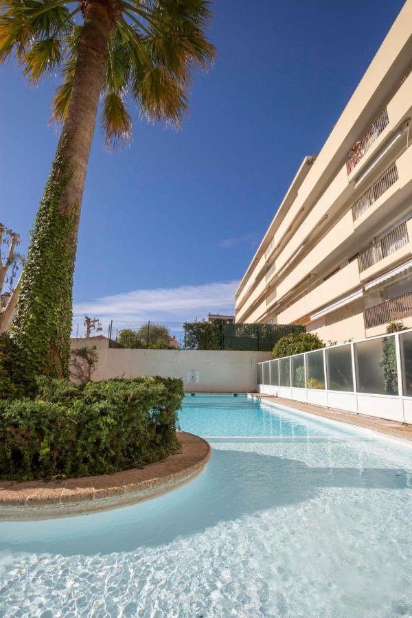 Chez J-P - 100M Beach 2-4Pers Terrace Sea View Pool Garage Antibes Exterior photo